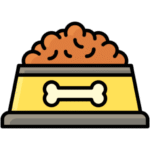 gamelle et nourriture